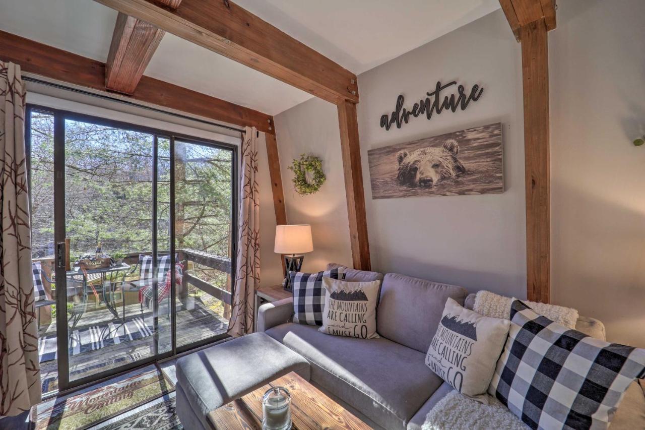 Banner Elk Mountain Retreat With Deck And Fireplace Exterior photo