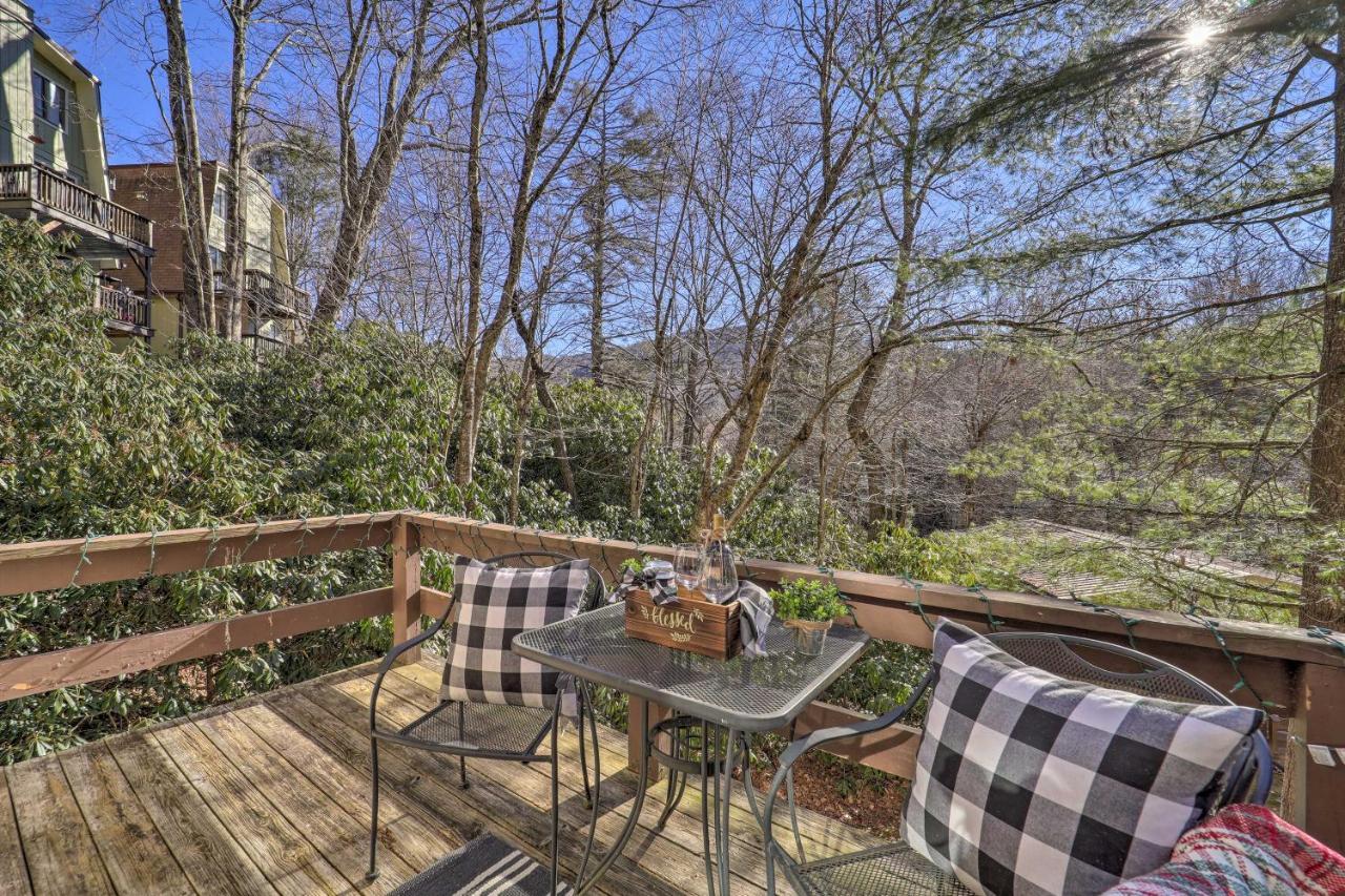 Banner Elk Mountain Retreat With Deck And Fireplace Exterior photo